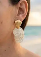 Aretes Conchas