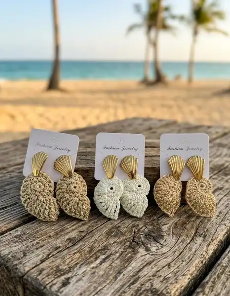 Aretes Conchas